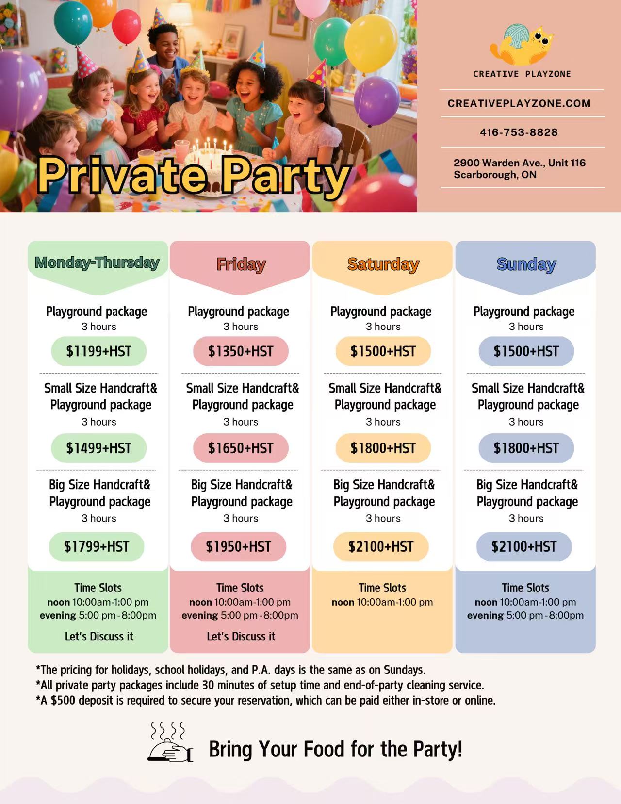 Private Party at Creative Playzone - 1