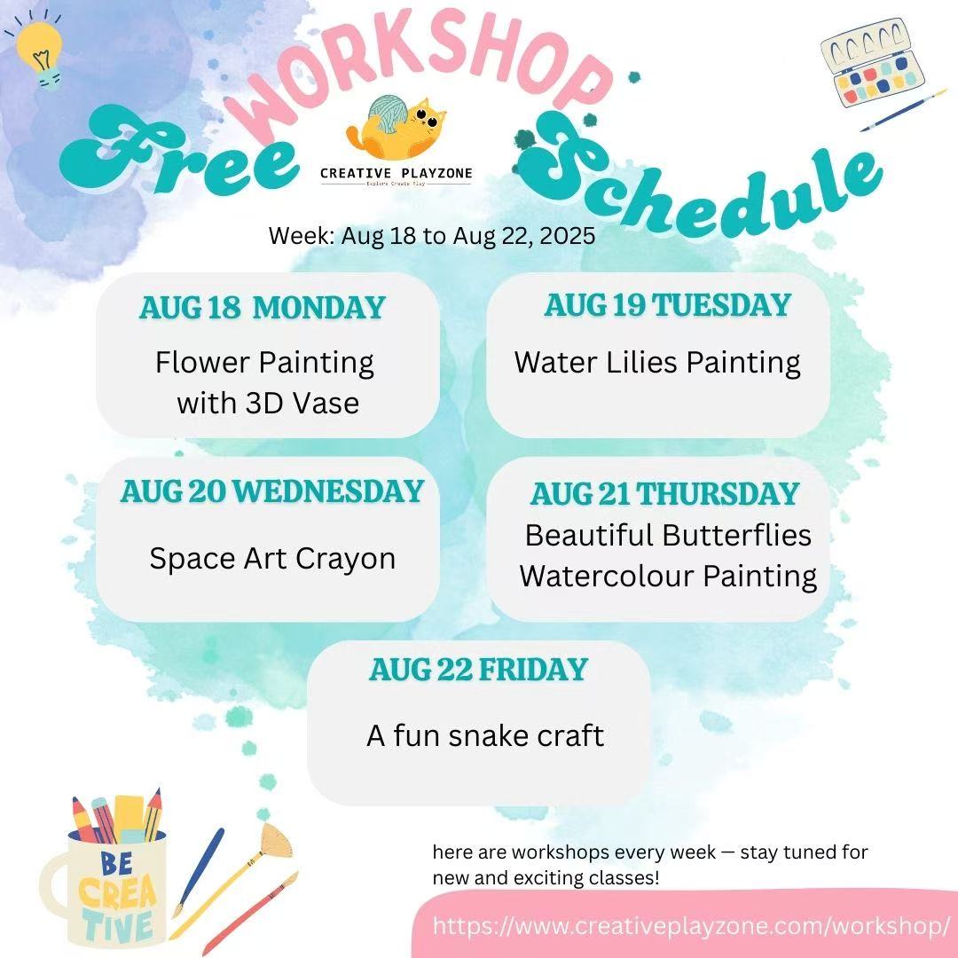 Art Workshop Poster
