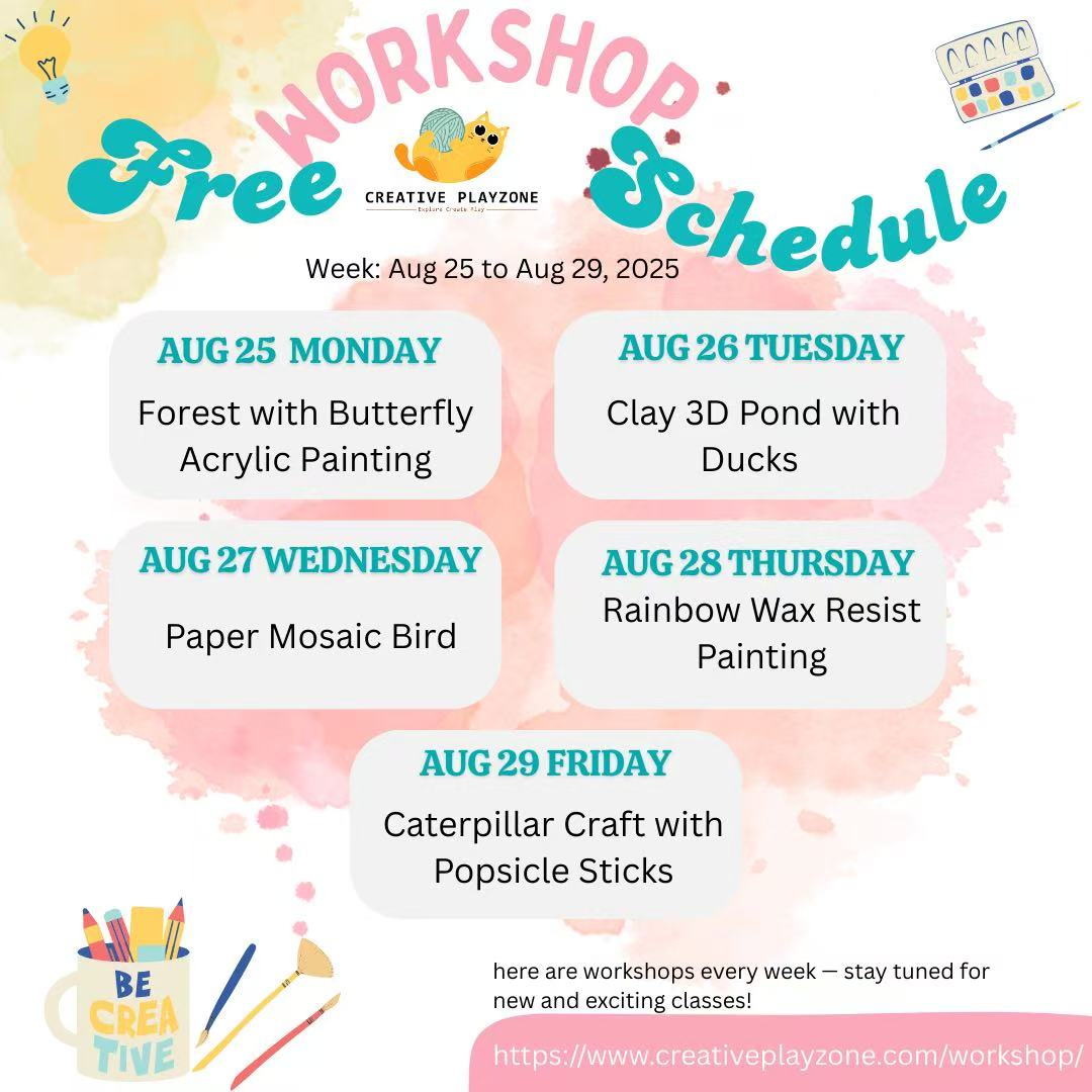 Art Workshop Poster