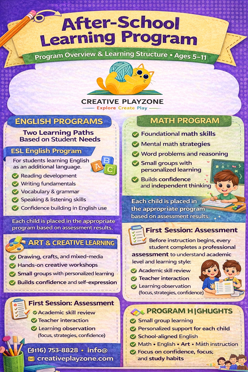 After School Program Poster